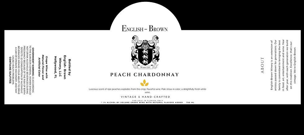 Peach Chardonnay