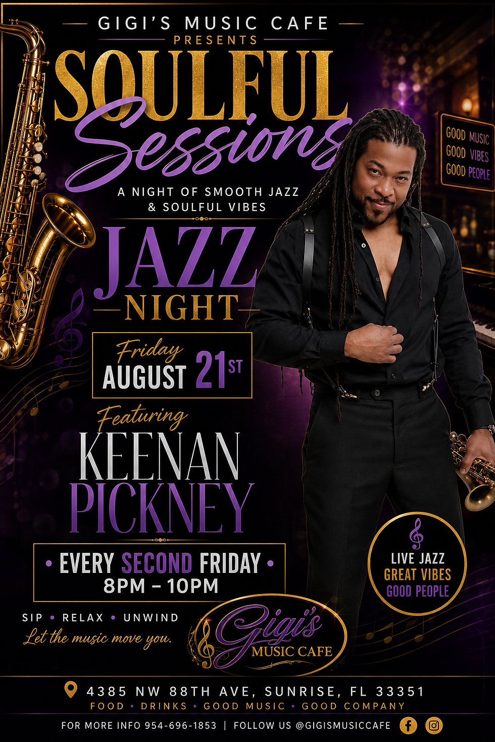 🎷 Keenan’s Soul Session: August Edition!