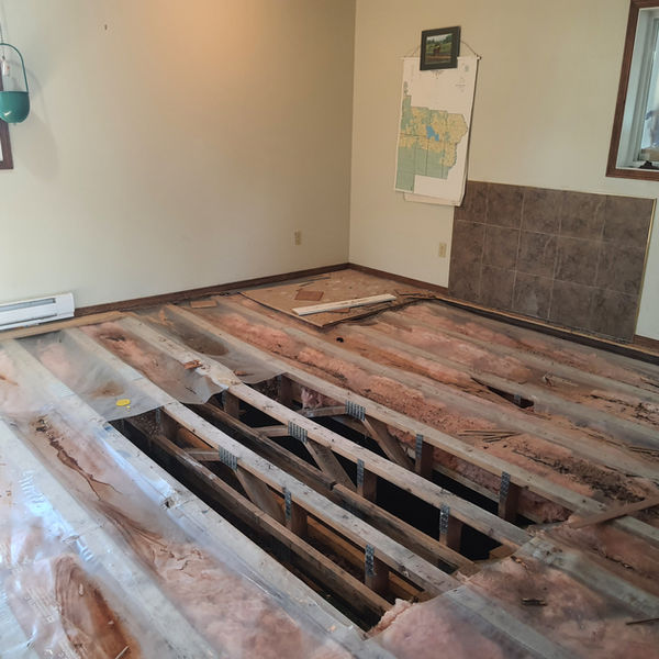 Renovation Portfolio: Failed Floor System 
