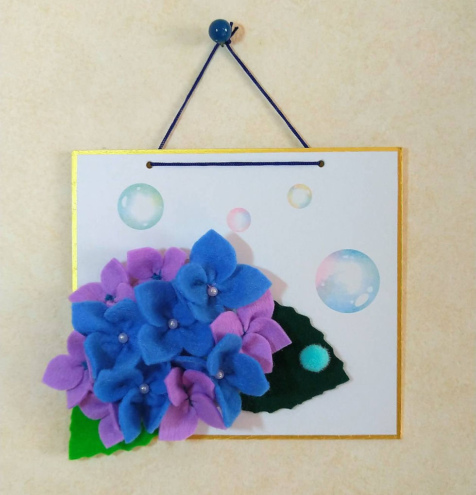 オレンジカフェクラフト作品