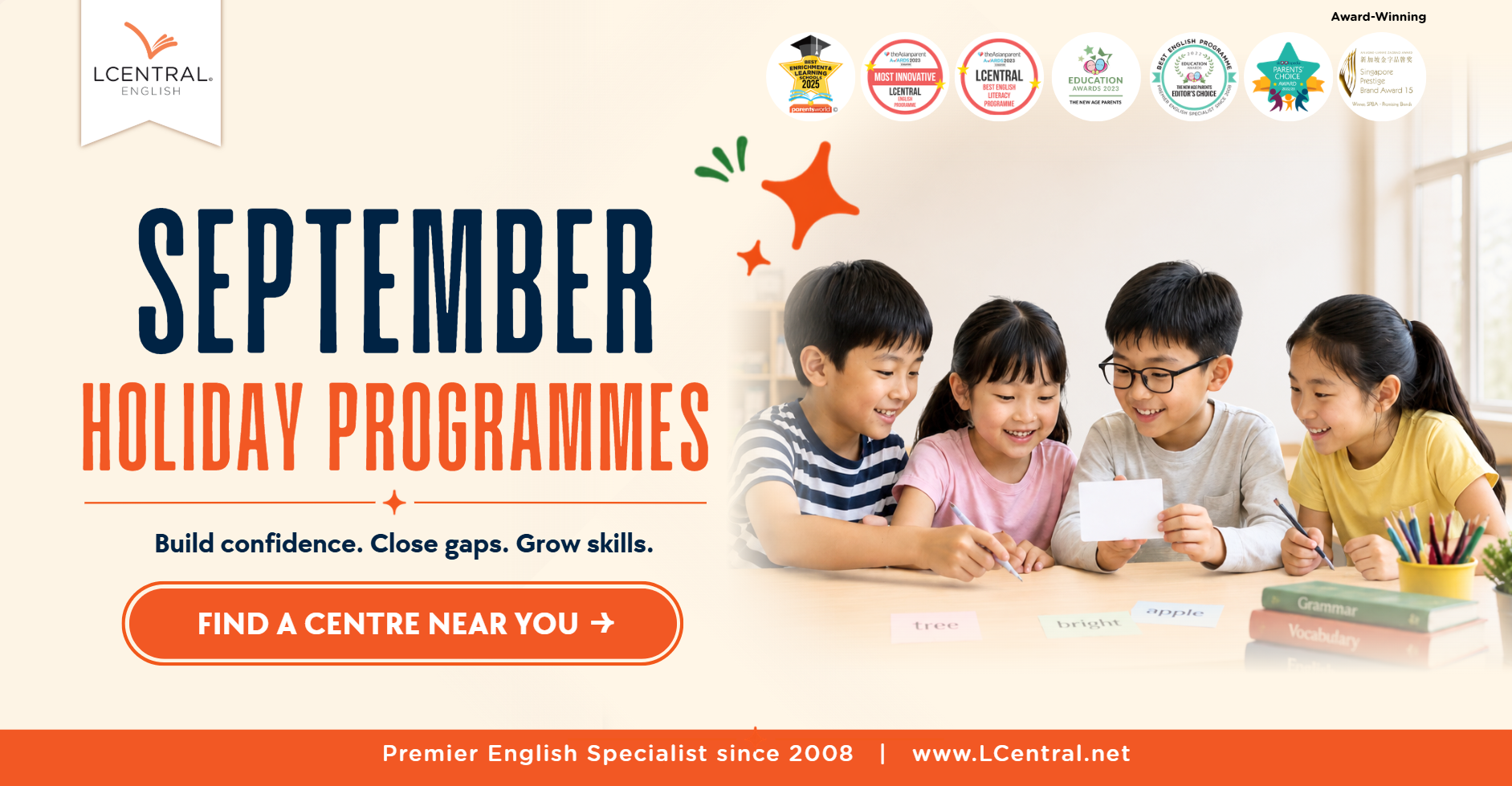 LCentral September Holiday Programmes: build confidence, close gaps, grow skills