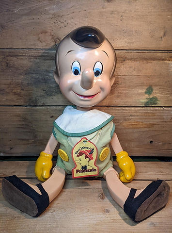 Poupée Pinocchio, Knickerbocker, 1940