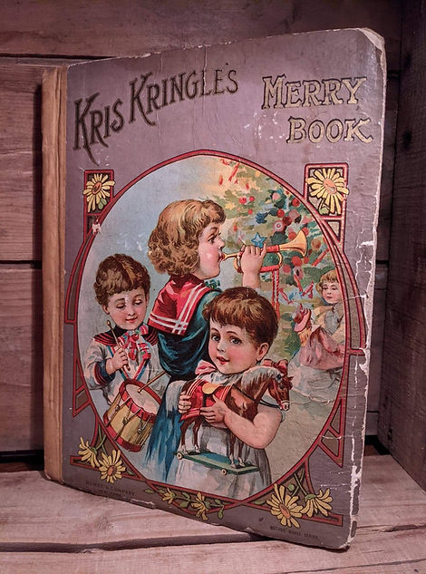 Kris Kringle's Merry Book, Hurst & Company, N.Y. USA 1895