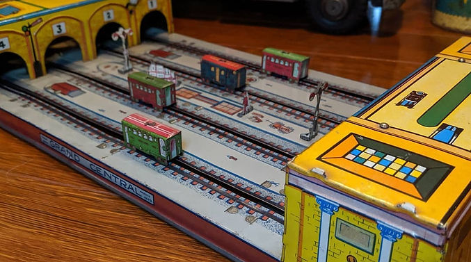 Jouet à remontoi, Gare centrale de New York, Henry Katz & co, USA, 1928