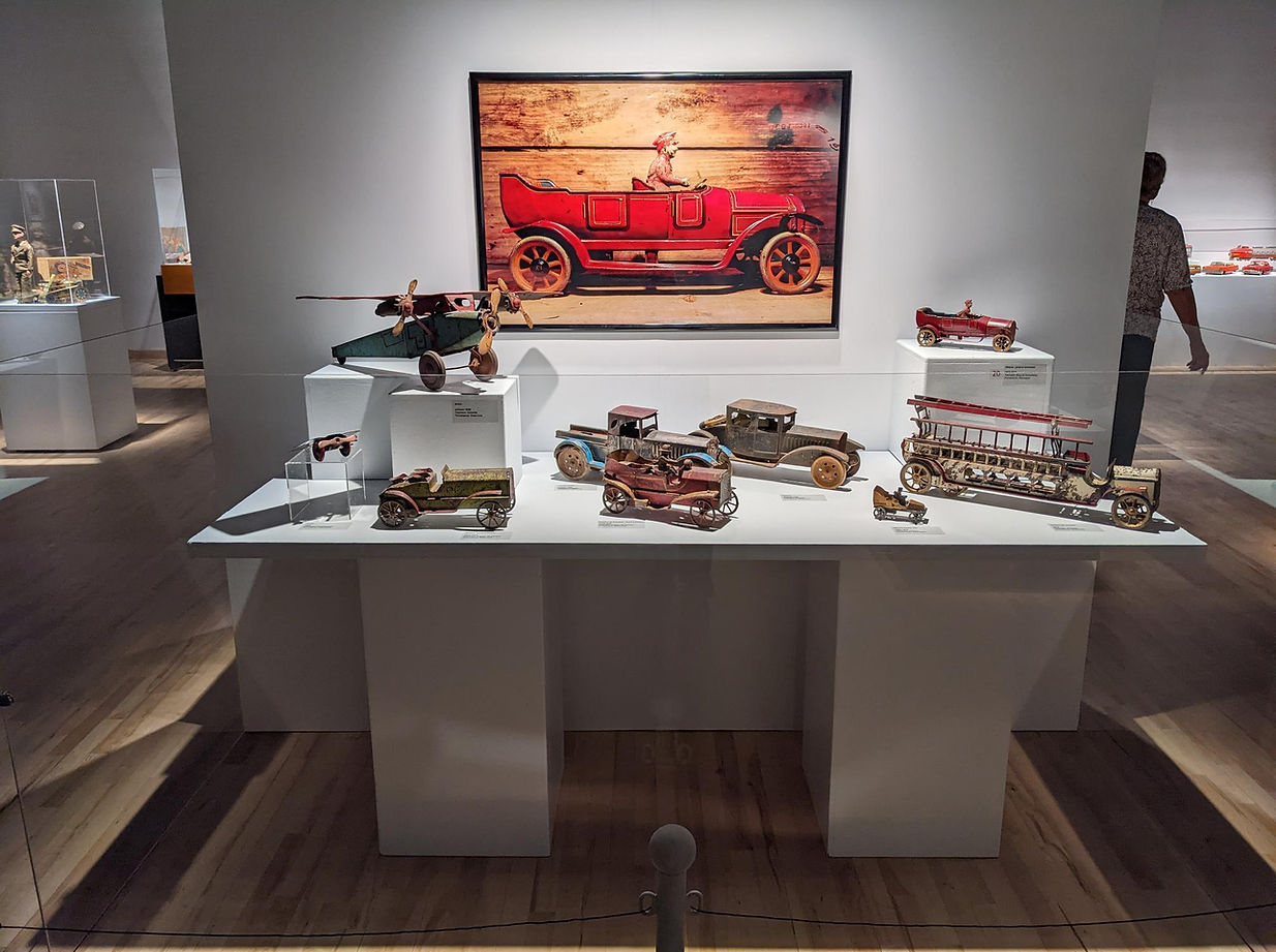 Exposition L'histoire des Jouets à la Maison de la Culture Mercier de Montréal