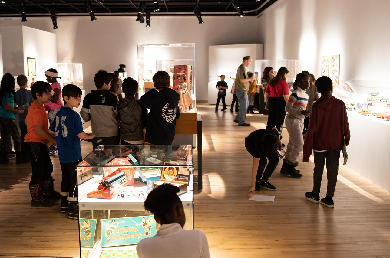 Exposition L'histoire des Jouets à la Maison de la Culture Mercier de Montréal