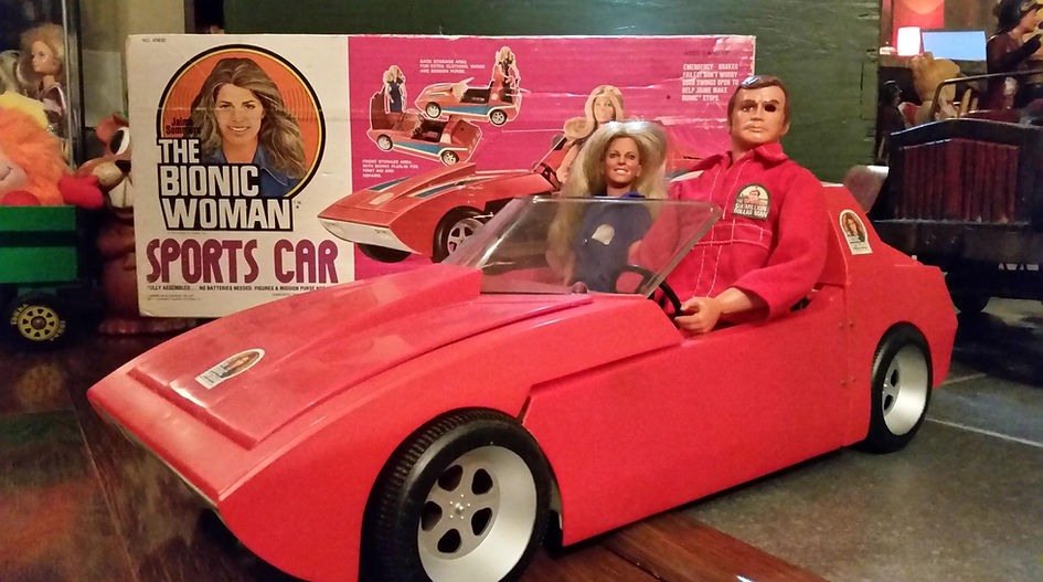 The Bionic Woman Sports Car,Mattel 1970's