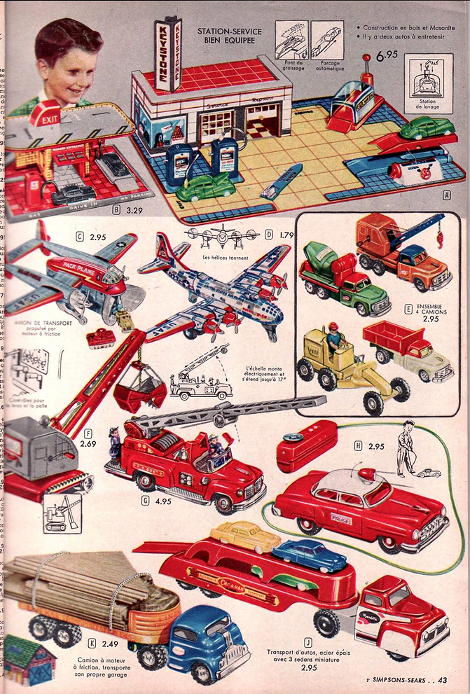 SIMPSON-SEARS, Catalogue de Noël - 1956