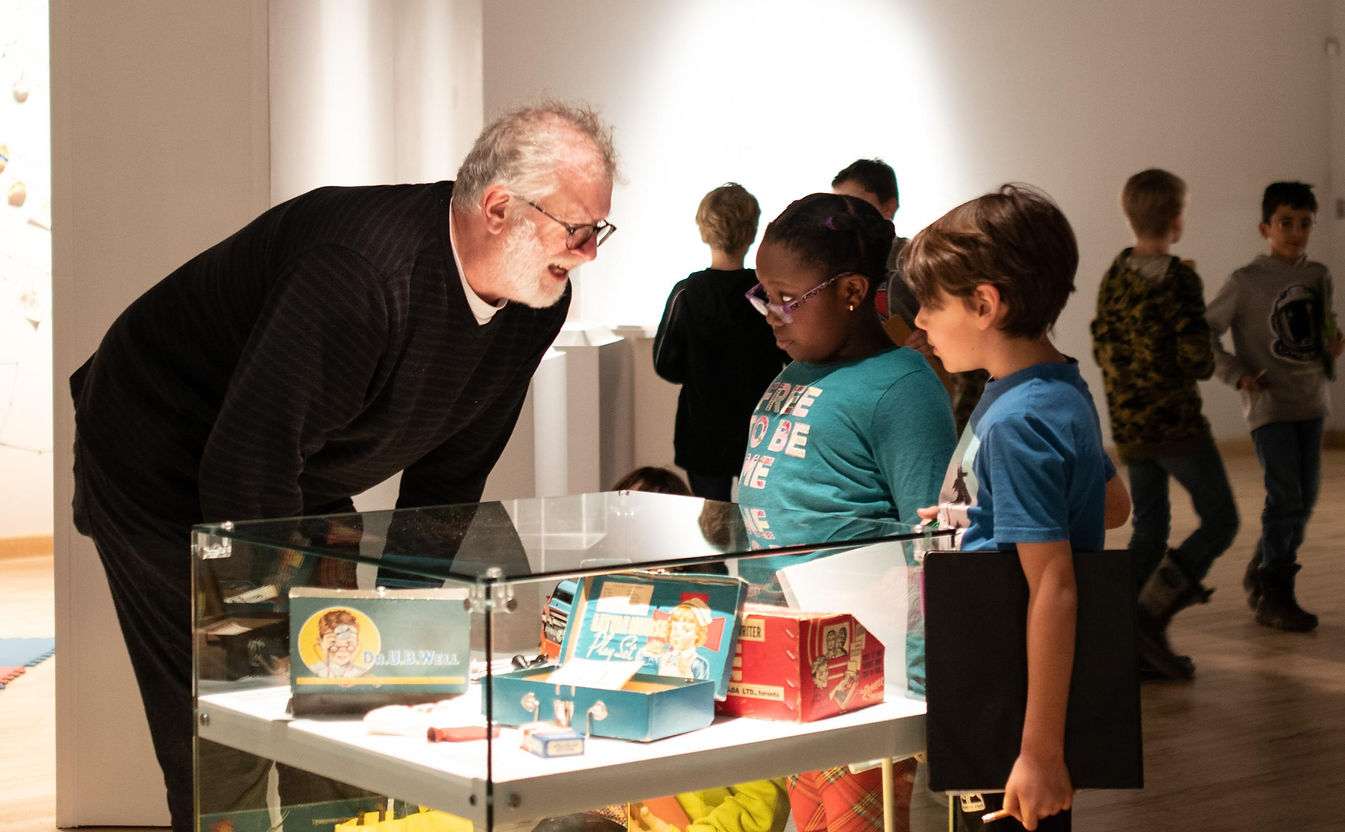 Exposition L'histoire des Jouets à la Maison de la Culture Mercier de Montréal