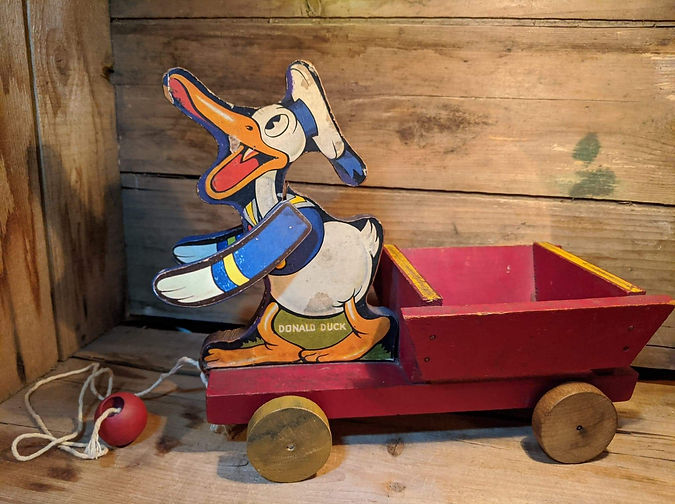 Jouet Donald Duck, Fisher Price, USA, 1937