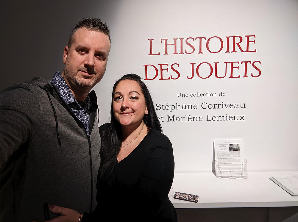 Exposition L'histoire des Jouets à la Maison de la Culture Mercier de Montréal, Décembre 2022