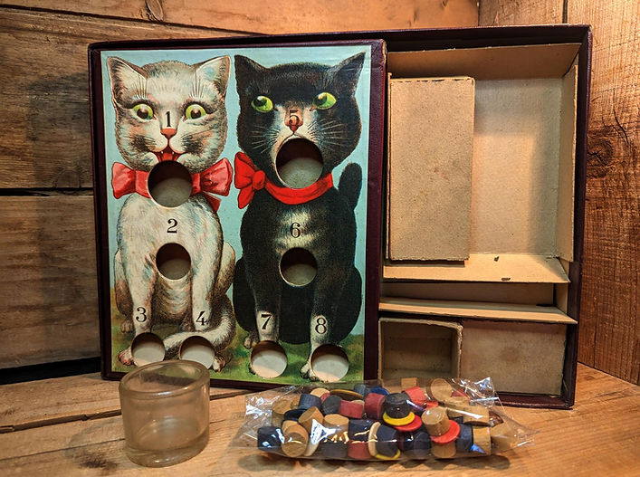 Jeu Combination Tiddledy Winks, Milton Bradley, USA, 1920