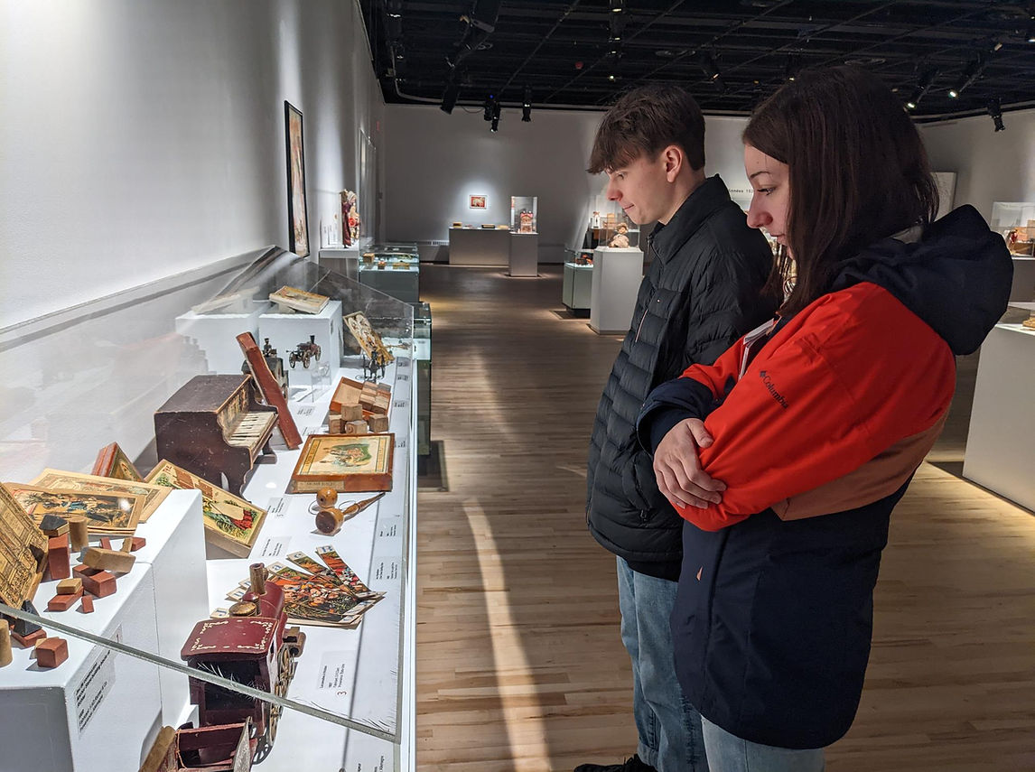 Exposition L'histoire des Jouets à la Maison de la Culture Mercier de Montréal