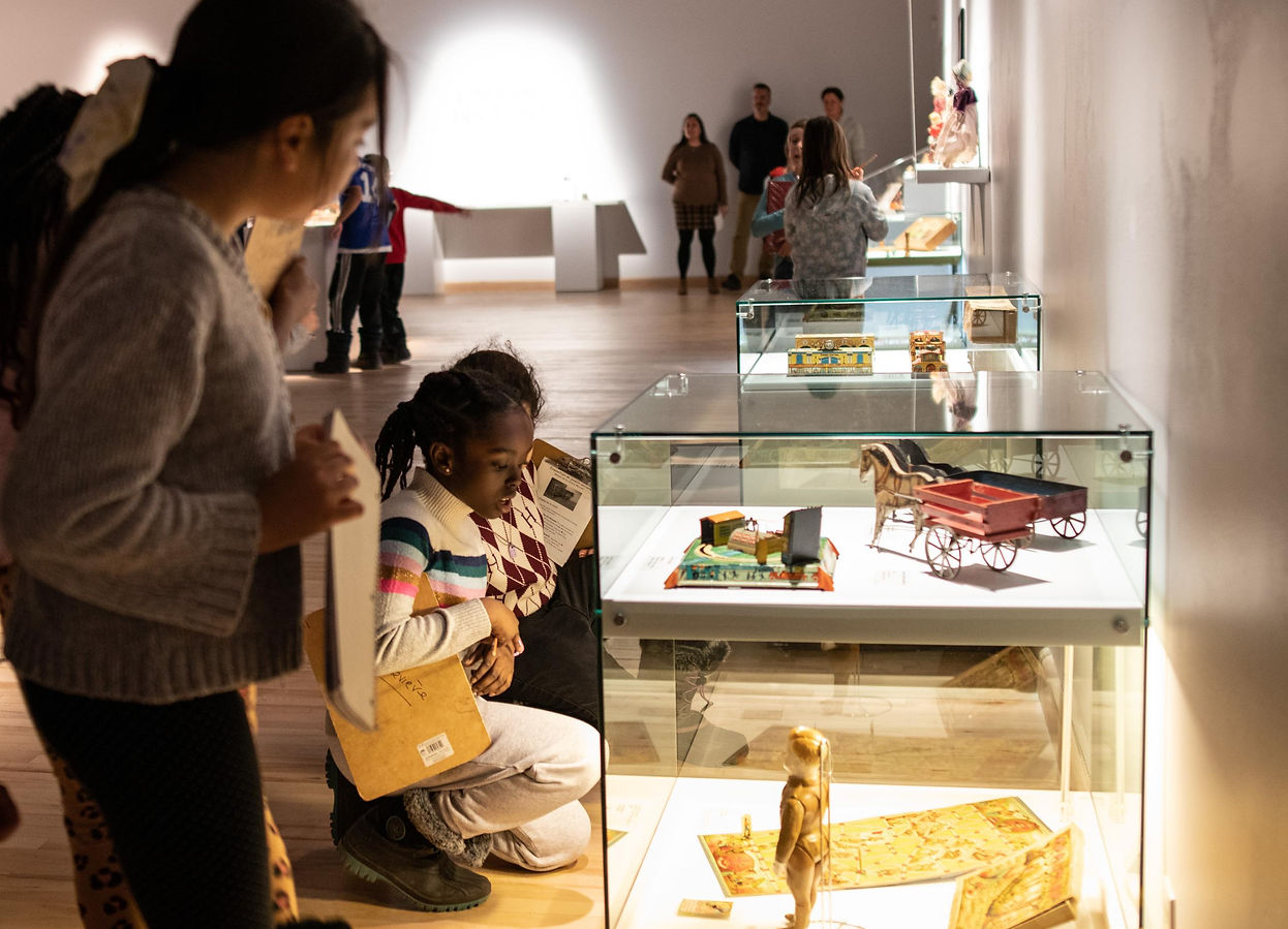 Exposition L'histoire des Jouets à la Maison de la Culture Mercier de Montréal