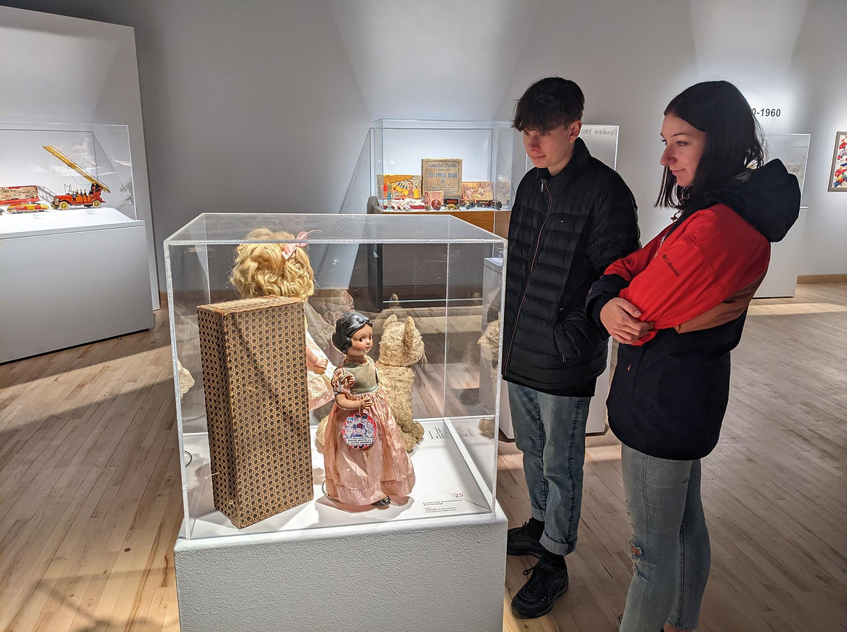 Exposition L'histoire des Jouets à la Maison de la Culture Mercier de Montréal