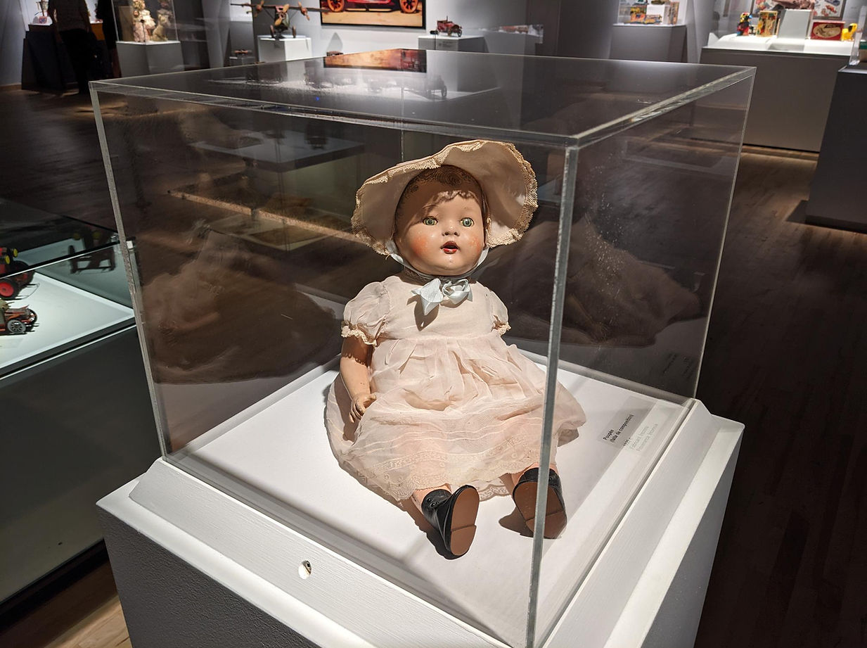 Exposition L'histoire des Jouets à la Maison de la Culture Mercier de Montréal