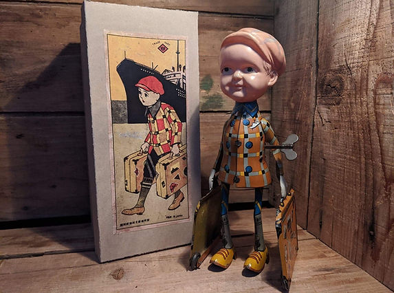 Travelling Boy, Wakimura, Japon, 1930's