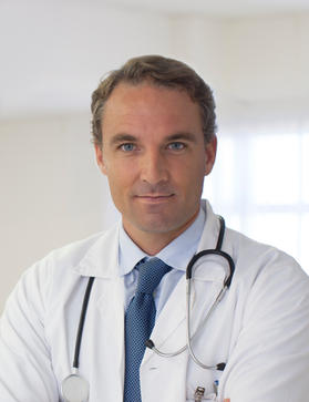 Doctor Wearing a Tie