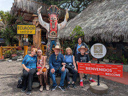 June/July 2025 "Crash Course" tour visiting the Intiñan Museum at the Equator.