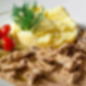Boeuf Strogonoff, et sa puree de pommes de terre