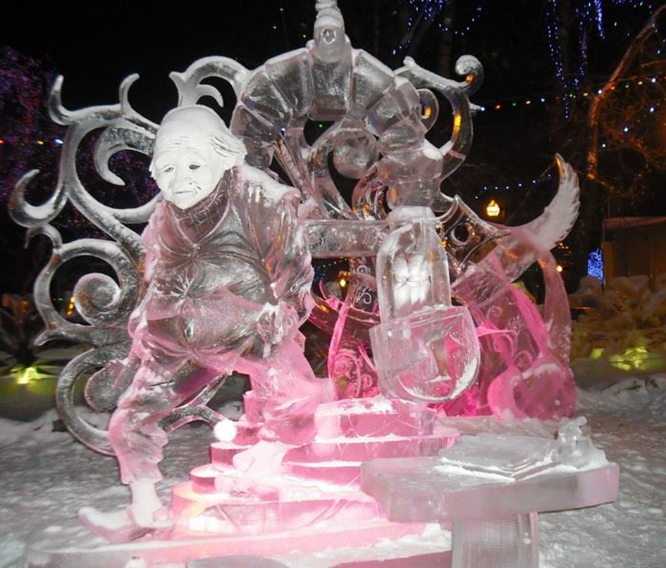 La Sculpture sur Glace en Russie, Féérie et Magie a portée de pic