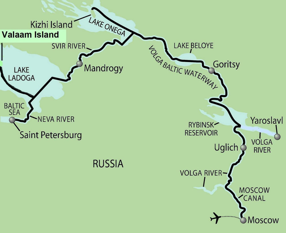 Croisière sur les Fleuves de Russie