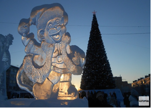 La Sculpture sur Glace en Russie