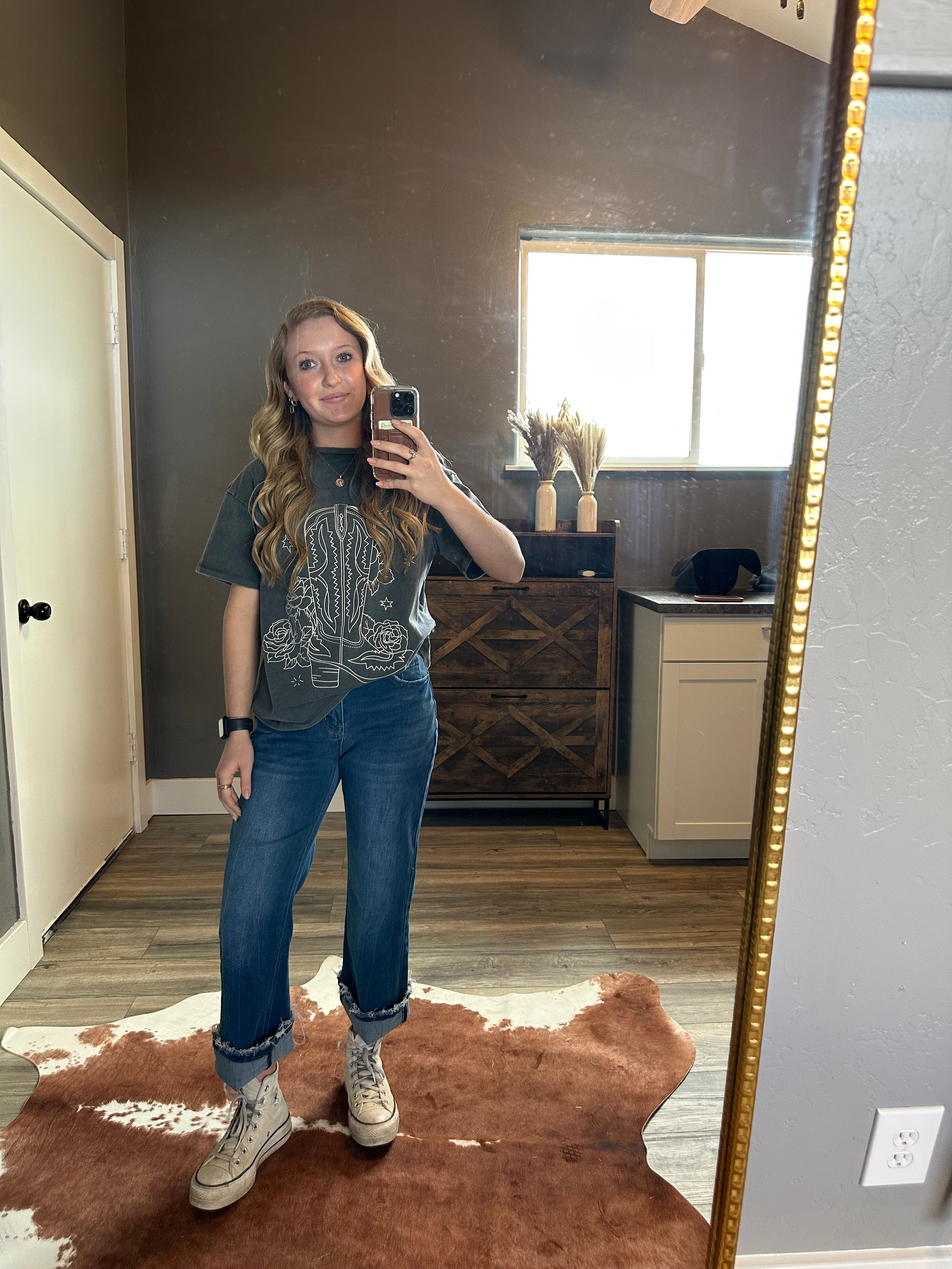 Western Cowboy Boots Tee