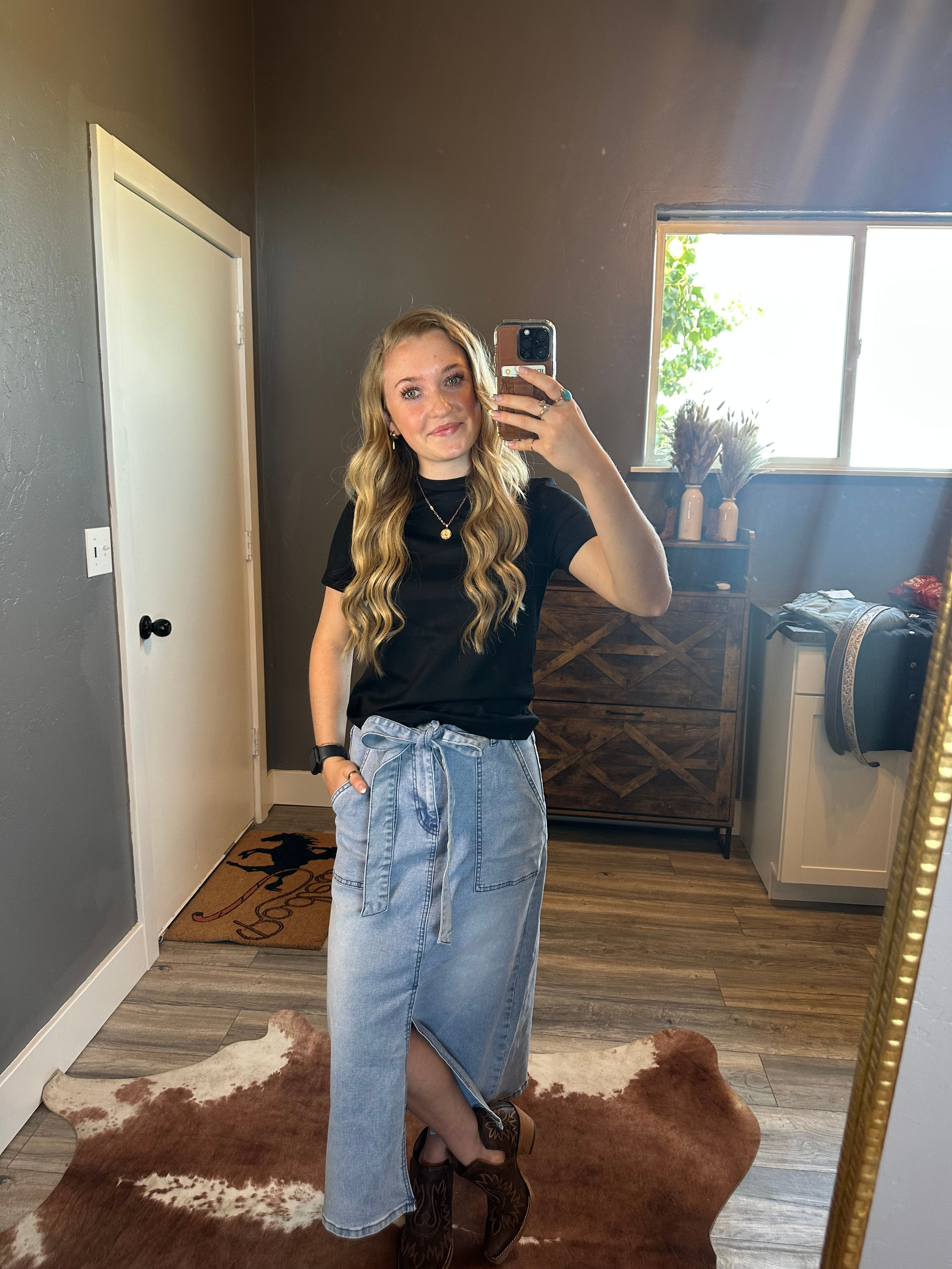 Basic Snug Tee - Midnight