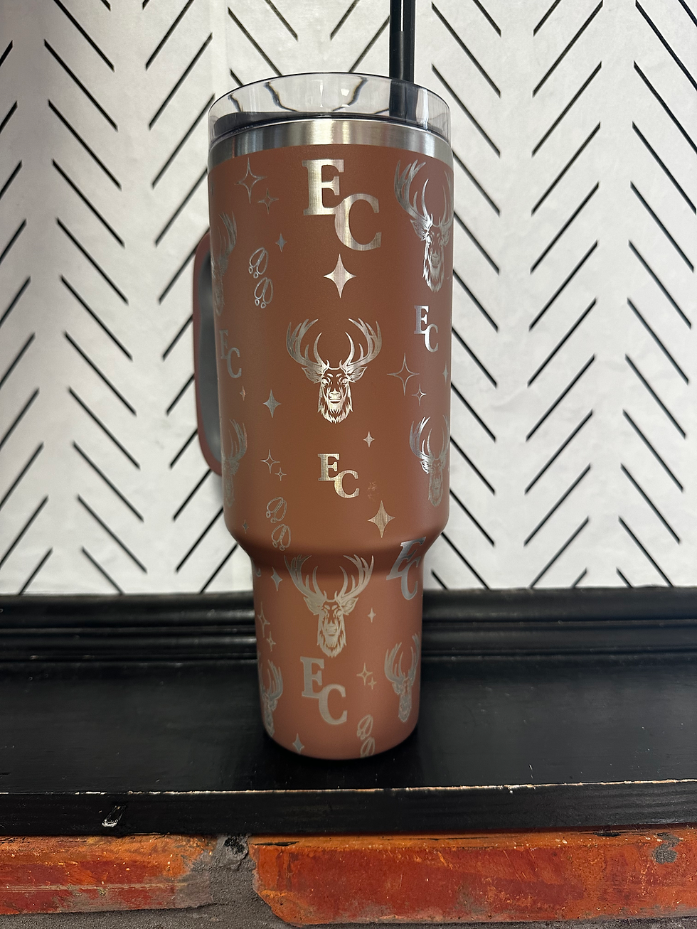 Thumbnail: 40oz Elks Full Wrap Tumbler 