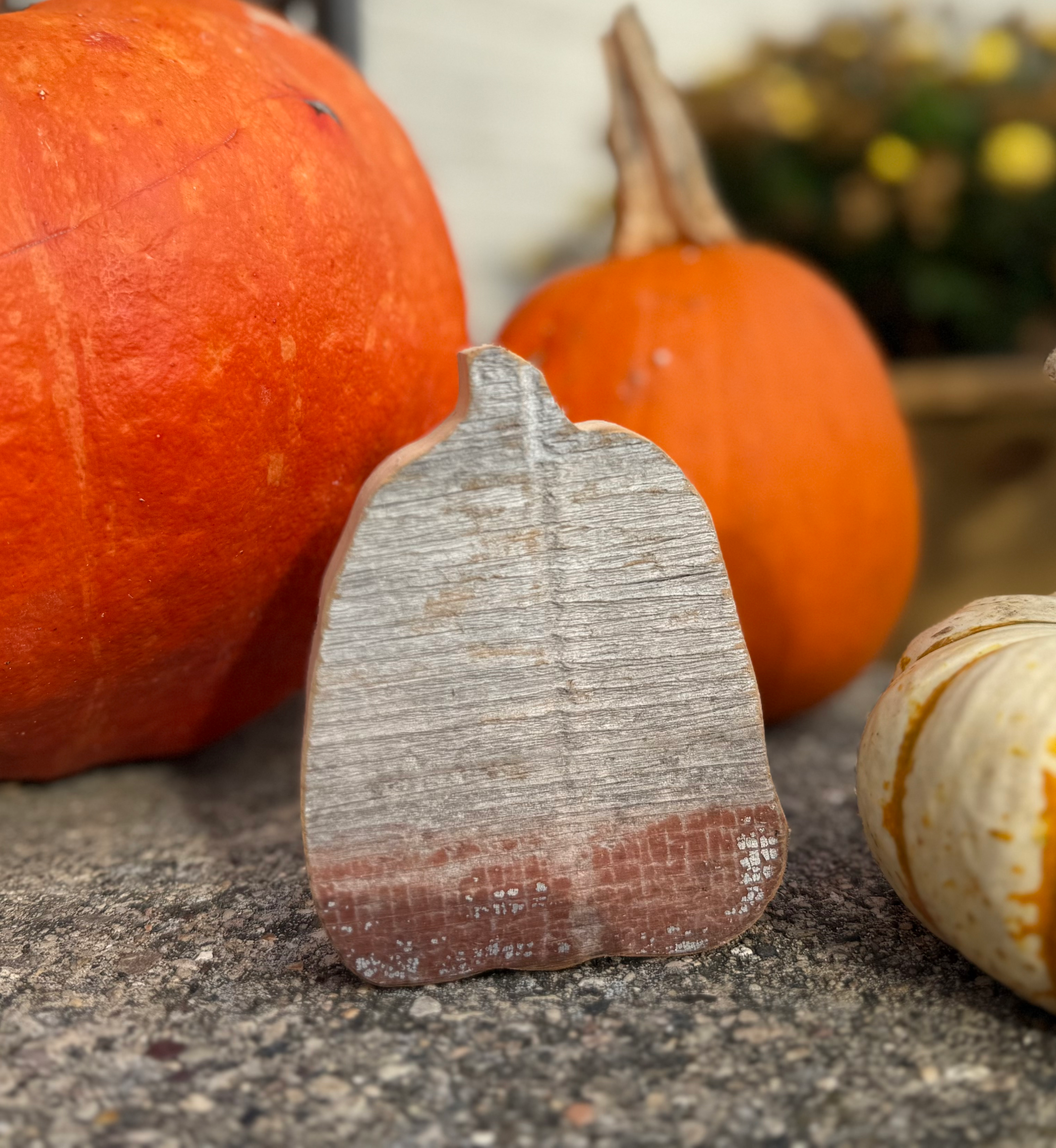 Small Barn Wood Pumpkin Decor