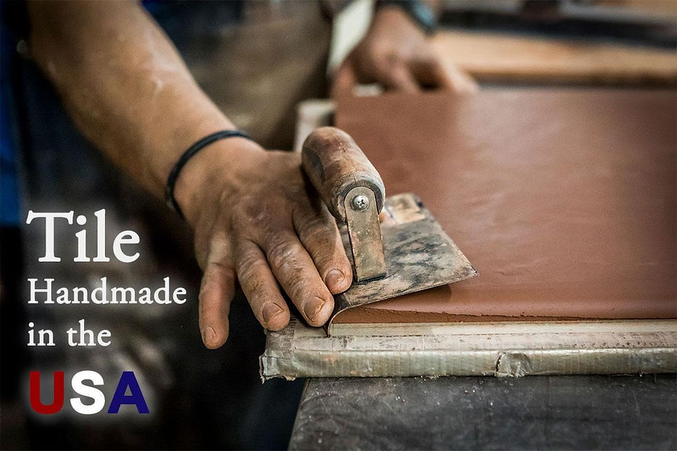 Tiles Handmade in the USA