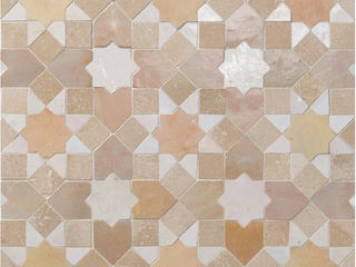 beige star ceramic mosaic 