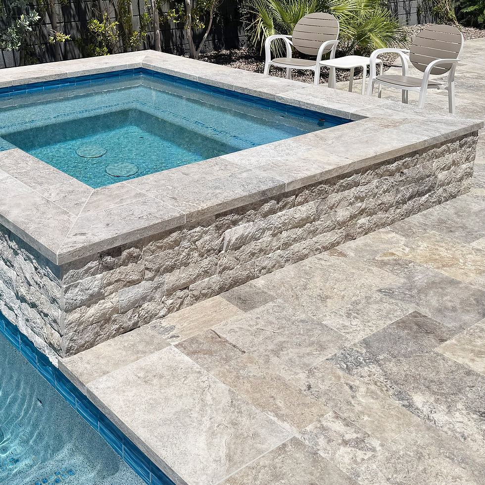 Travertine Coping
