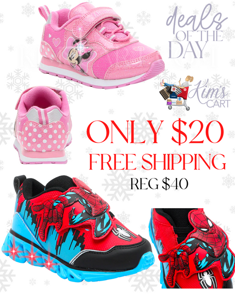 ⭐️Kids Disney Light-up Shoes are just $20 Today ONLY⭐️