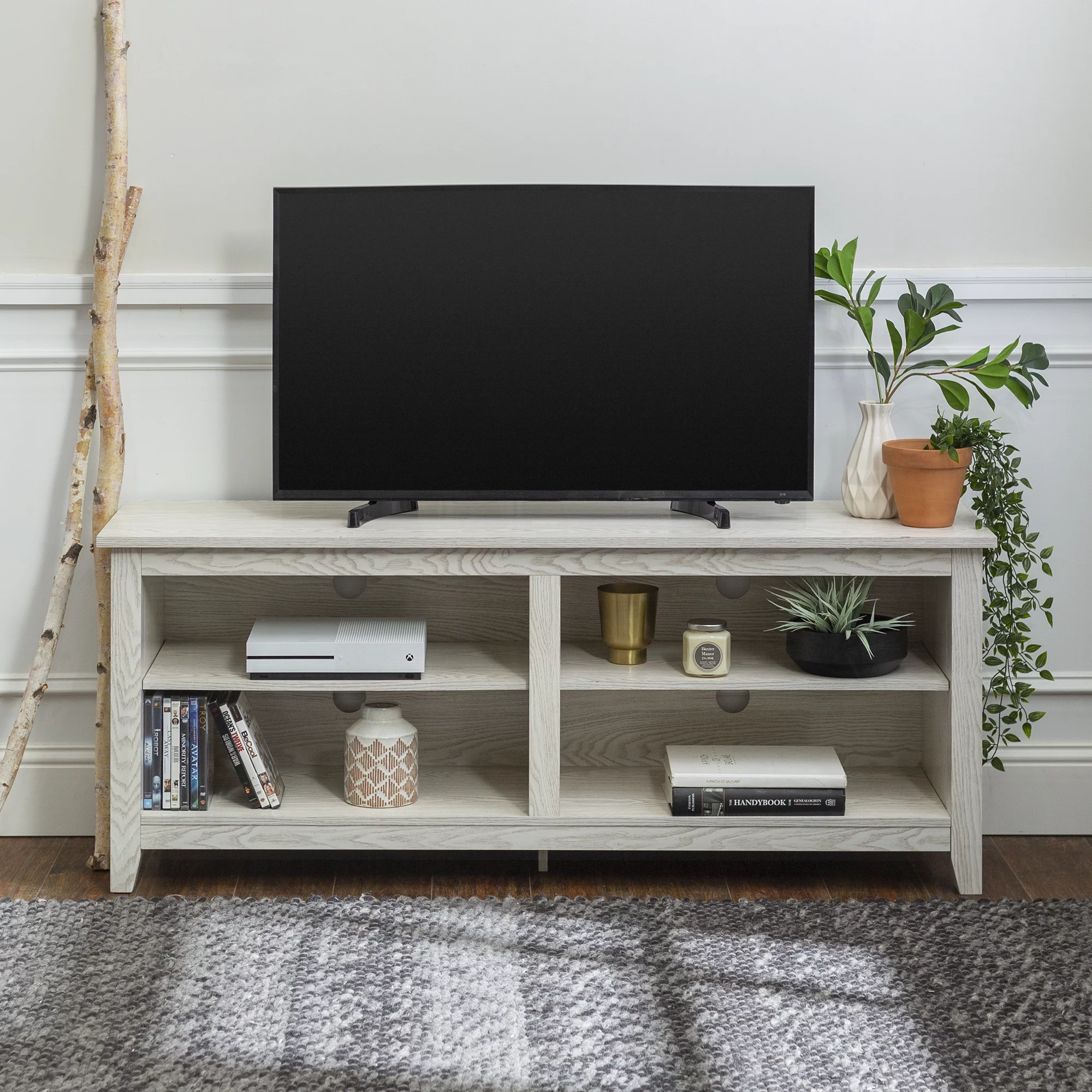 🌟The Manor Park Wood Media Storage TV Stand🌟
