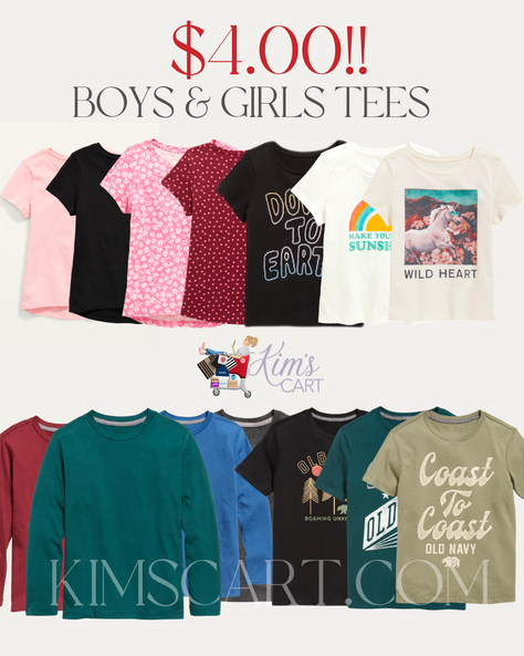 ⭐️$4 Tees - TODAY ONLY⭐️
