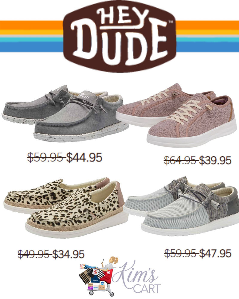 clearance hey dude shoes