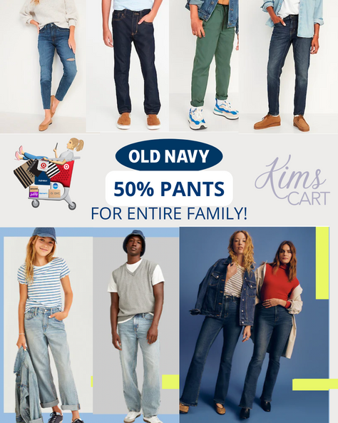 🎉🎉🎉Today ONLY: 50% OFF Pants for the Entire Family!!