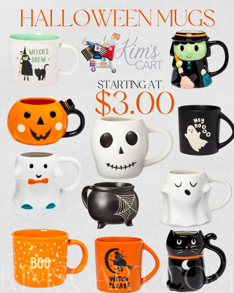 🎃👻$3 Halloween Mugs