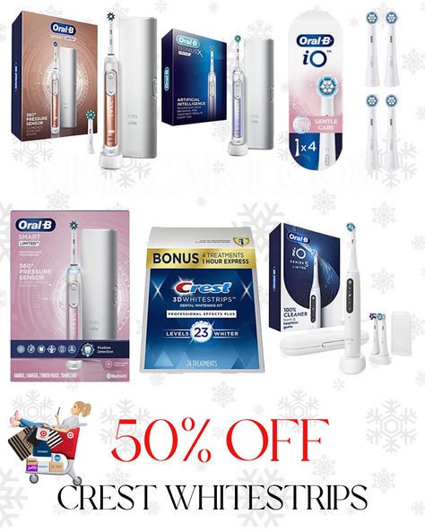 🌟Crest Whitestrips & Oral-B Electric Toothbrushes🌟