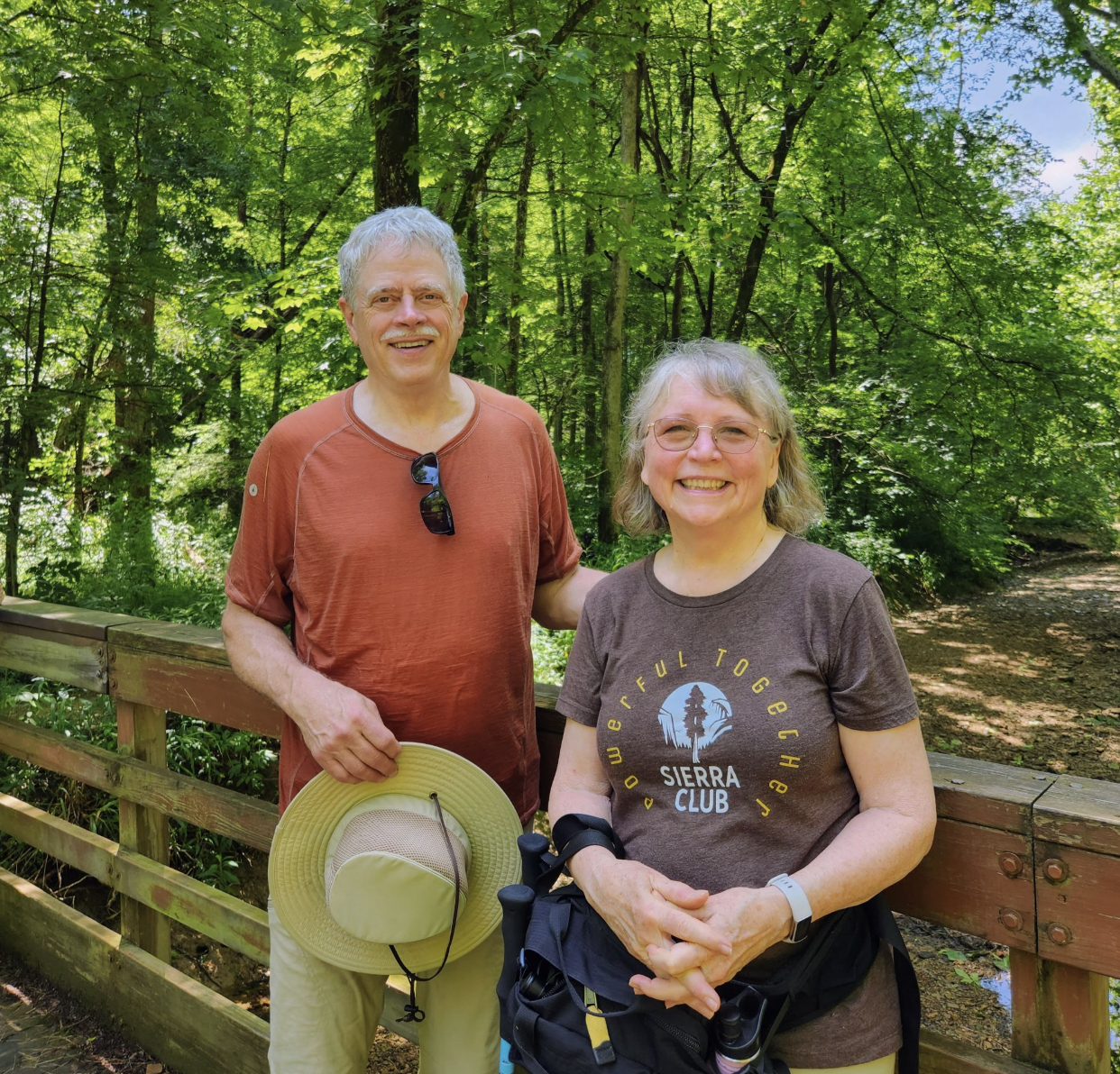 Portrait of Marilyn Bauchat and Gregory Grant