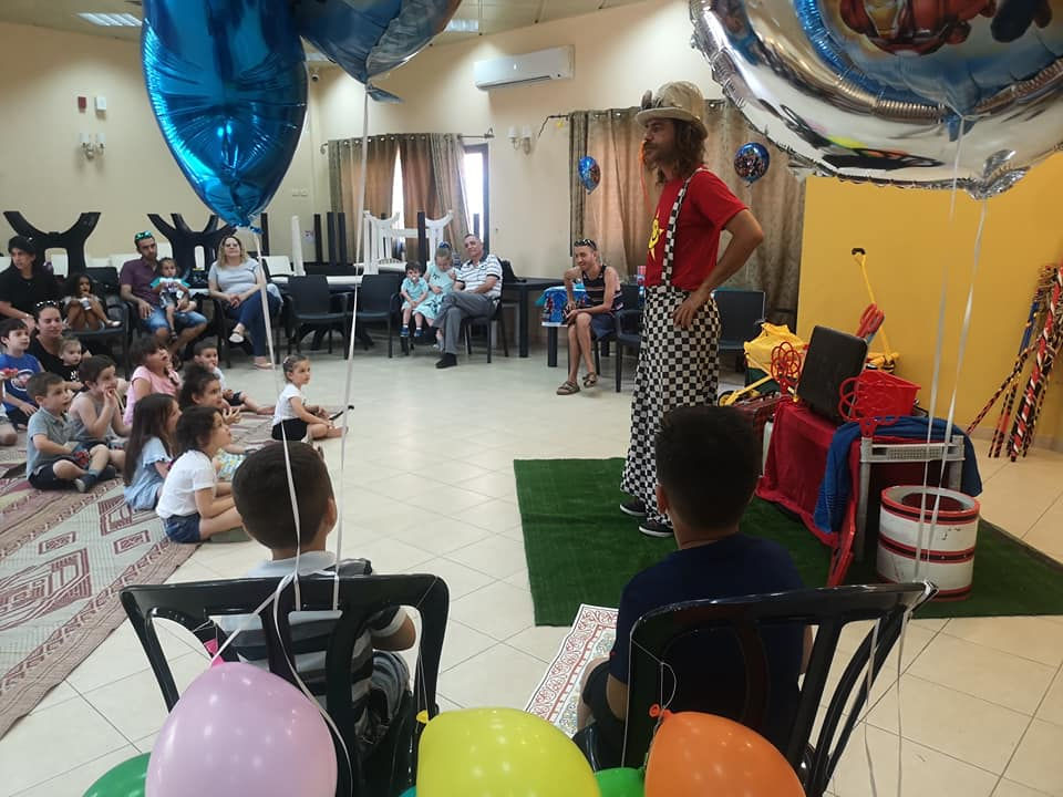 הפעלת קרקס ליום הולדת