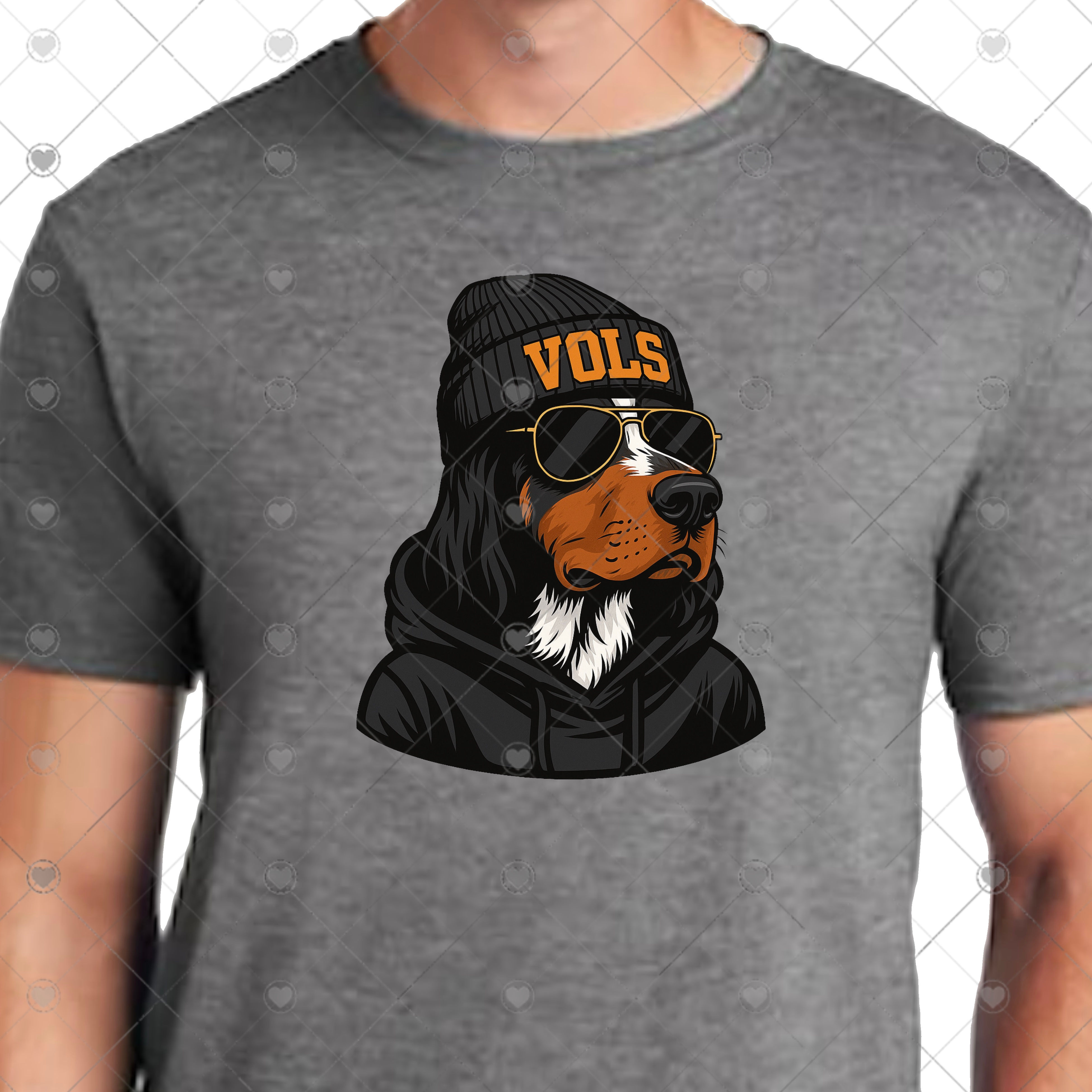 VOLS Dog Head