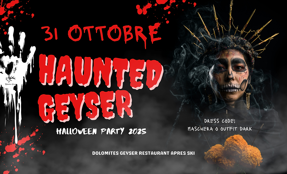 🎃 Haunted Geyser – Halloween Party 2025