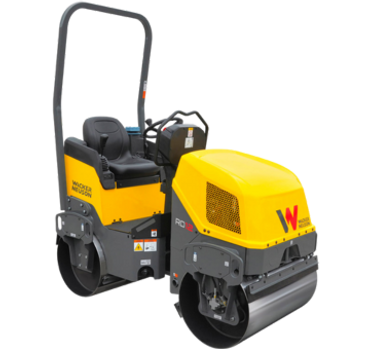 Rodillo Vibratorio Doble Tándem RD12 Wacker Neuson.