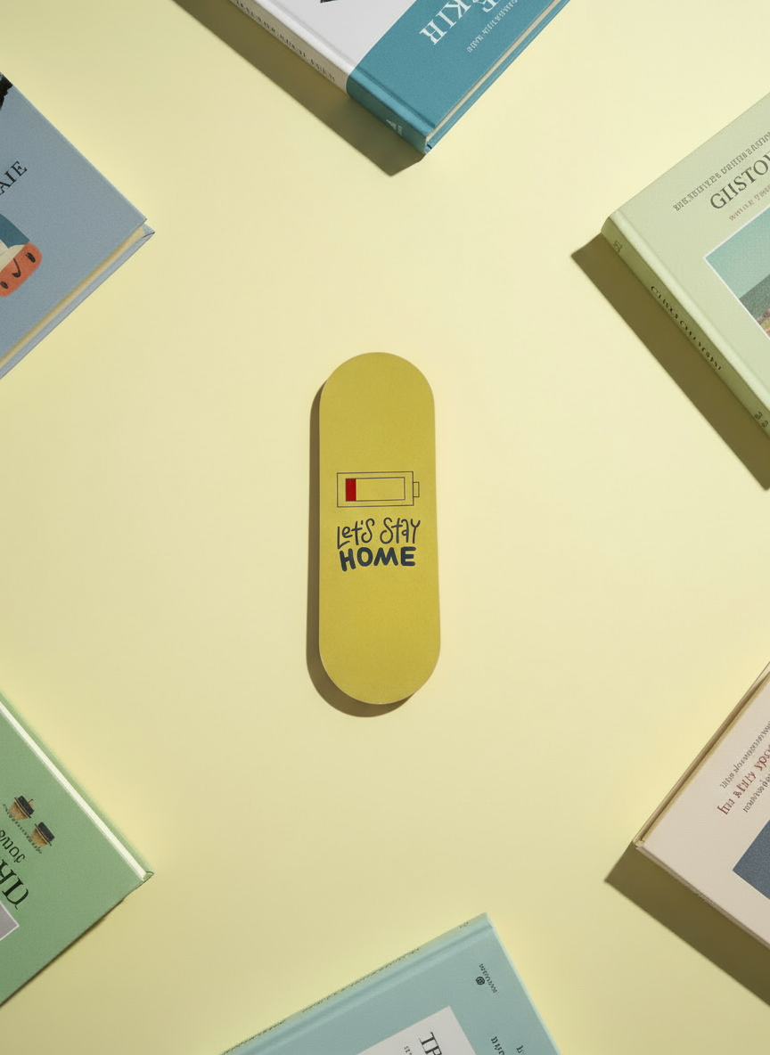 Social Battery Bookmark