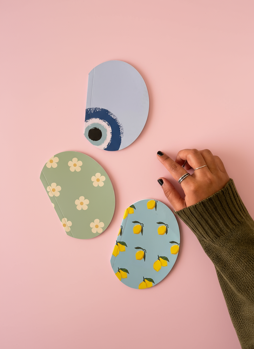 Quirk Pack Pocket Notebooks | Pack Of 3