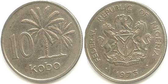 10 Kobo 1975