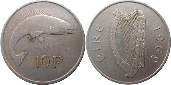 10 Pence 1969